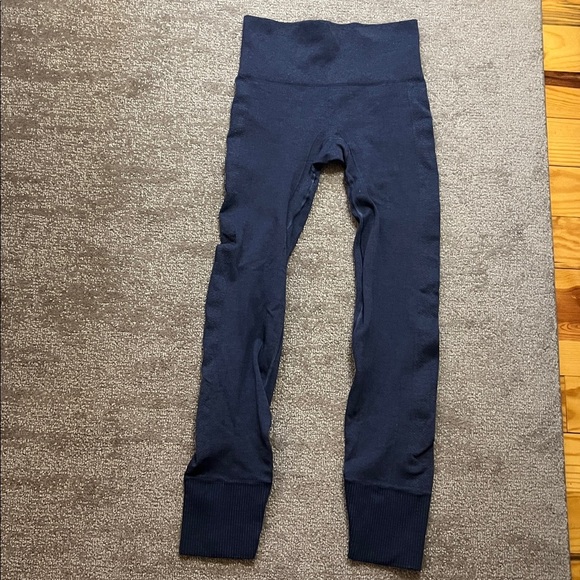 Lululemon Wunder Train High‑Rise Leggings Blue Size 4 - Picture 2 of 7